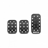 Juego De Cubiertas De Pedal Sparco Aluminio/bolitas Negro