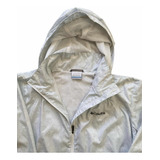 Campera Rompe Viento Columbia Con Capucha Impecable Piloto