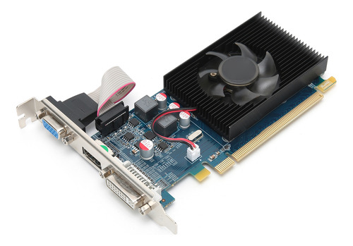 Tarjeta De Video 2g Computadora Pci Express 3.0 Ddr3 De 64 B