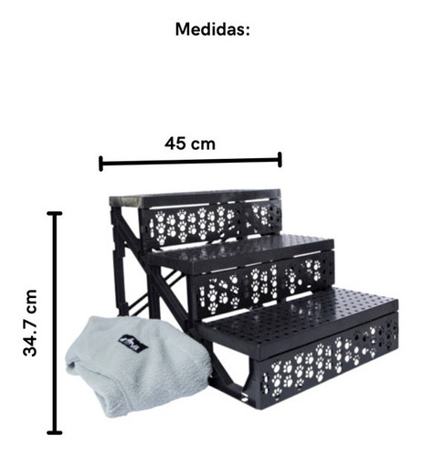 Escalera Para Perro O Gato Mascotas Portatil