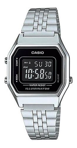 Relógio Casio Feminino Vintage La680wa-1bdf