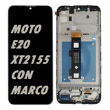 Modulo Para Motorola Moto E20 Xt2155 Con Marco