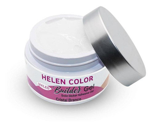 Gel Sólido Led/uv Alongamento Unhas Helen Color Builder, 15g