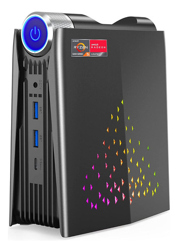 Mini Pc Acemagician Amr5 Con Windows Windows 11 Pro, Amd Ryzen 7 5800u, Placa Gráfica Intel Uhd Graphics, Memoria Ram De 32gb Y Capacidad De Almacenamiento De 32gb - 12v Color Negro