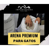 Arena Para Gato Premium Y Económica Por 30kg, Entrega Rápida