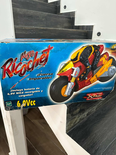 Moto Ricochet Original Xrc A Control Remoto En Caja Kenner