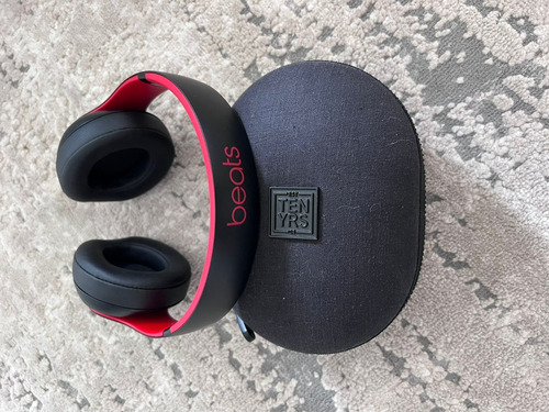 Fone De Ouvido Beats Studio³ Wireless - Defiant Black-red