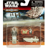 Auto Set Naves Micromachines Speeder Chase Star Wars Rdf1