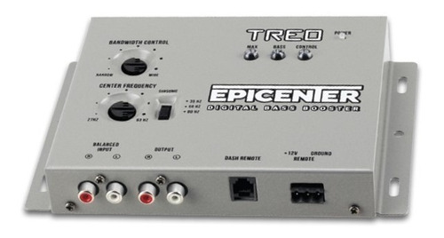 Epicentro Digital Restaurador De Bajos Control Remoto Con Filtro Subsonico Para Subwoofer Marca: Treo Modelo: Epicenter