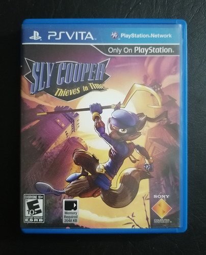 Juego Ps Vita Sly Cooper Thieves In Time 