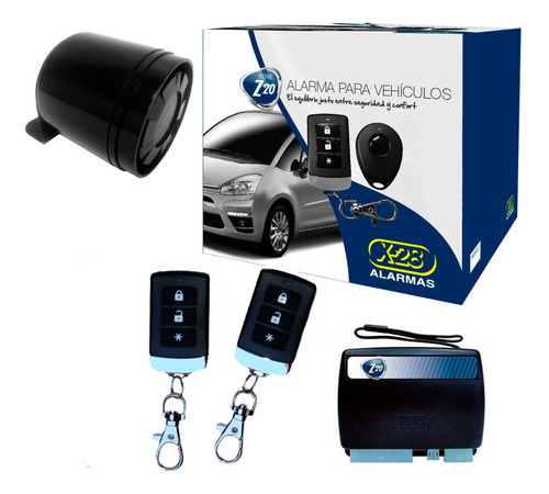Alarma Auto X28 Z20 S Volumetrica Comanda Cierres Centralizados Electricos De Todos Los Vehiculos Zuk