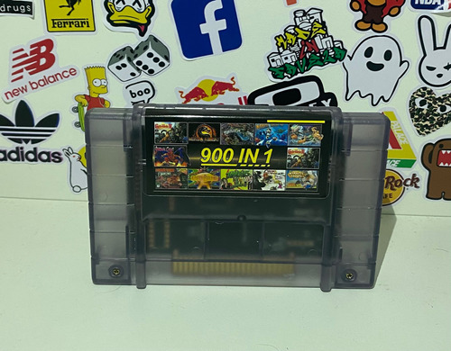 Fita Super Nintendo 900 In 1 Snes Com Save Game