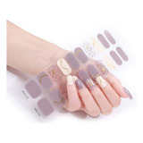 Tiras Adhesivas De Esmalte De Uñas En Gel Semicuradas (102 #