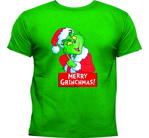 Camisetas Navideñas The Grinch Ii Navidad Adultos Y  Niños