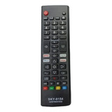 Controle Remoto Compatível Tv Smart LG Netfliix Prime 9154