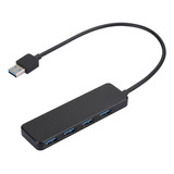 Hub De 4 Puertos, Estación De Acoplamiento Usb 3.0 4 En 1, D