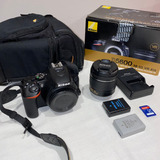 Cámara Nikon D5600 Con Accesorios (estuche Y Batería Extra)