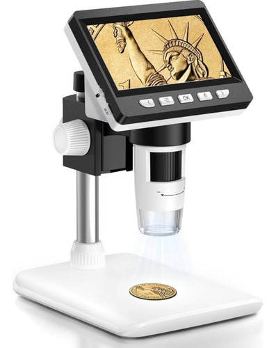 Microscopio Digital Profesional Pantalla Hd 4.3 1000x 