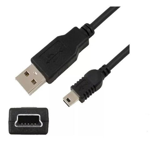 Cable Mini Usb A Usb 1.2metros Para Carga Y Filtro Usb 2.0