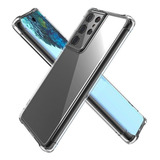 Carcasa Para Samsung S21 Ultra Transparente Reforzada