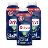 Drive Detergente Líquido Para Diluir 3 X 500 Cc