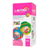 Lavitan Kids Sabor Tutti-frutti Lavitan 240ml Solução Oral