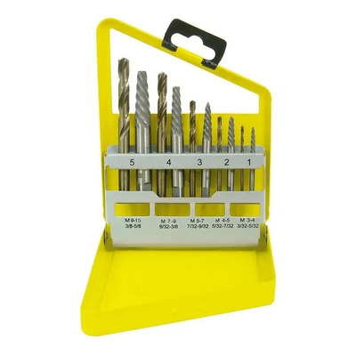 Juego De Extractor Para Tornillos Con Brocas, 10 Pz Surtek | Envío gratis