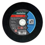 Disco De Corte 355 X 3 Mm Inox Metales Metabo Para Sensitiva Color Negro