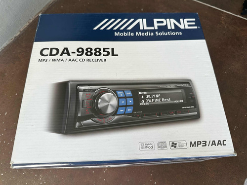 Stereo Alpine Cda 9885lp