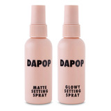 Combo X2 Fijadores Maquillaje Glowy + Matte Setting Spray 