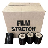 Caja Film Stretch Negro Embalaje X 36 Uni. De 10cm. 