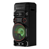 Torre De Sonido LG Xboom Rnc7 1000w Color Negro