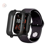 Kit Pulseira Silicone + Case Silicone Amazfit Bip U Pro-novo