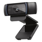 Webcam 15.0 Mp Preto C920 Full Hd 1080p Usb Logitech