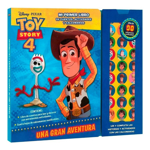 Libro Toy Story 4. Mi Primer Libro De Cuentos, Actividades