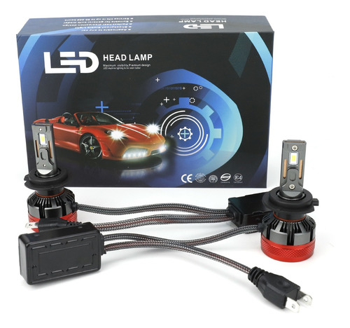 Kit De Faros Led Auto Csp H7 H4 9005 Canbus Auto 26000lm