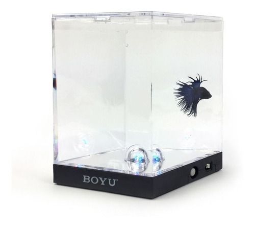 Acuario Para Bettas Na1 1lt Incluye Luz Led