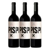 Vino Pispi Blend De Tintas 750 Ml Pack X3 Unidades