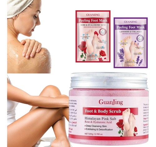 Exfoliante Corporal Y Pies + Mascarillas Peeling