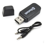 Receptor Bluetooth Áudio Stereo 2.1 Usb P2 Adaptador Músicas