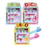 45 Mini Washi Tape Cinta Adhesiva Decorativa Glitter Diurex