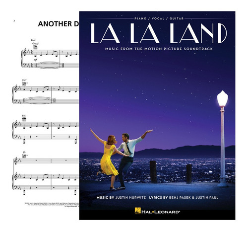 Partitura Piano La La Land Soundtrack Pvg 10 Songs Digtal Oficial