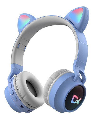 Auriculares Inalambricos Dekkin Bluetooth Vincha Orejas Gato