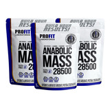 3x Hipercalórico Anabolic Mass 28500 - 3kg - Elite Series