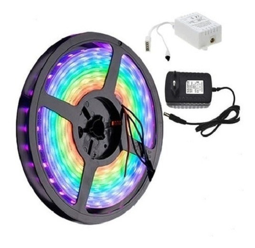 Tira De Luz Led Rollo De Cinta Led Con Bluetooth 12v Dc 5 Mt