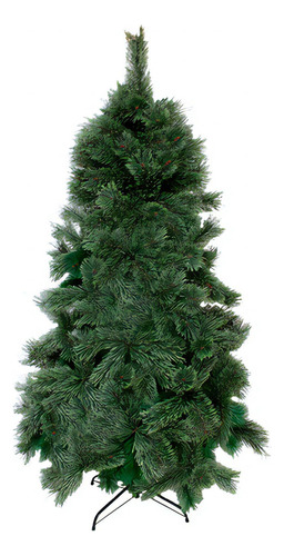 Arbol De Navidad Artificial Pino De 240 Cm Hoja Puntiaguda Color Verde