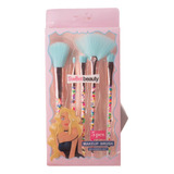 Set De Brochas X 5 Barbie - Unidad a $3580