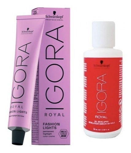 Tinte Igora Royal Fashion Lights 60 Gr 