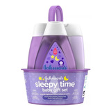 Johnson's Sleepy Time Baby Gift Set, Shampoo, Locion, Gel