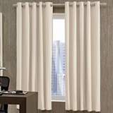 Cortina Corta Luz Collors 2,00x1,80 100% Pvc Blackout Total Cor Bege